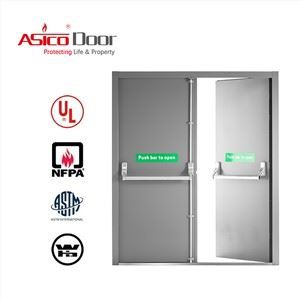 UL Hluav Taws Kub Rated Hlau Qhov Rooj